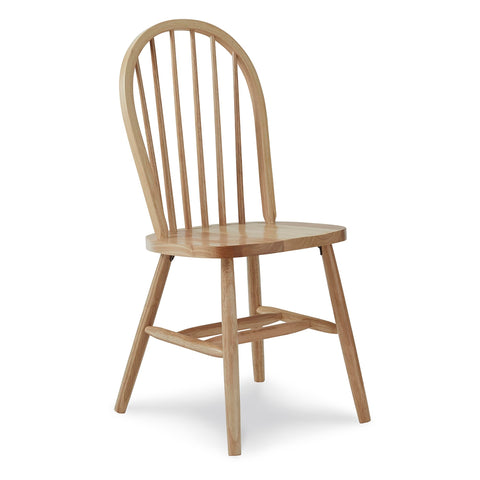 International Concepts 37-Inch High Spindle Back Chair, Natural