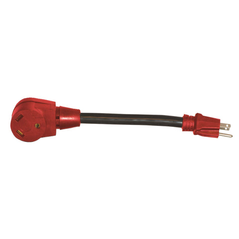 Valterra A10-1530HVP 12" Packaged 15 Amp Male to 30 Amp Female Adapter
