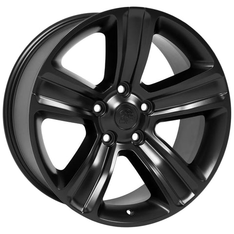 OE Wheels LLC DG65-20090-5550-19B1 Satin Black Wheel Painted (20 x 9. inches /5 x 139 mm, 19 mm Offset)