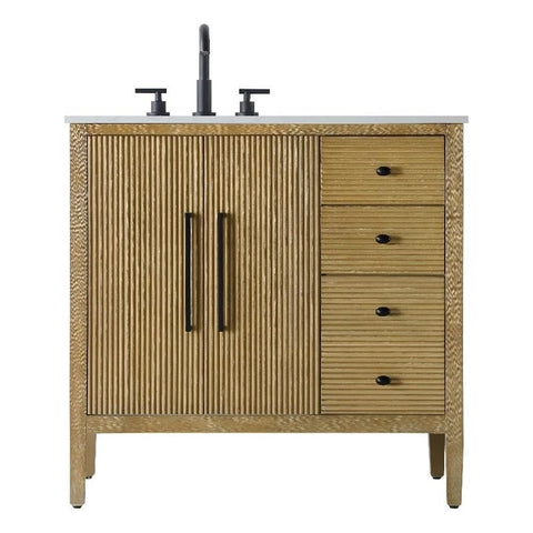 Blakely Bathroom Vanity Linen Oak