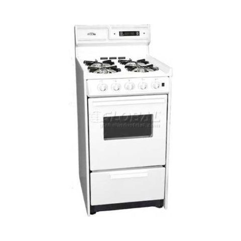 Summit WNM1307KW Kitchen Cooking Range, White