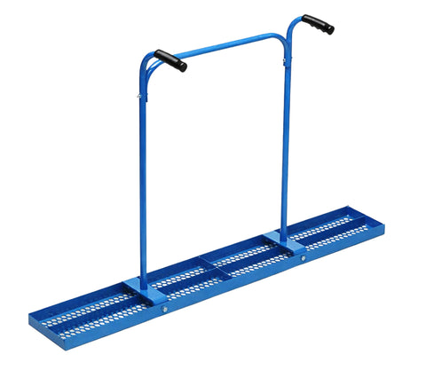 Bon 82-509 Round Hole Concrete Tamper 48" x 6 1/2" Reinforced Grill Tamper with Rubber Grip Handle