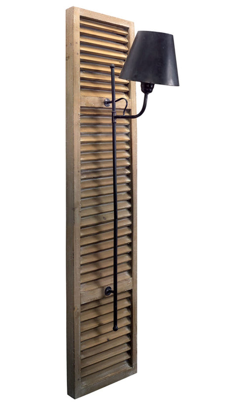 Melrose Shutter Lamp Light Fixture