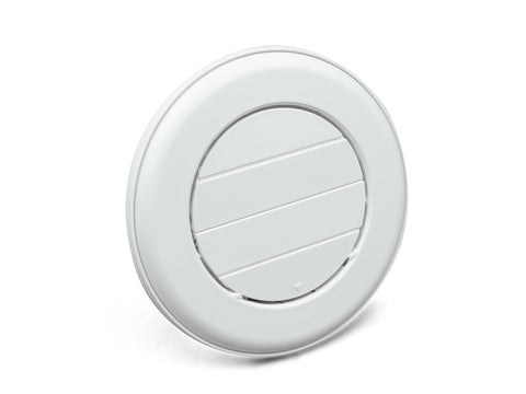 B&B Molders, 94270 CoolVent Adjustable Ceiling Vent with .25” Flange – Polar White, Hidden-Screw Design with 360° Rotation, OEM Replacement – Made in USA