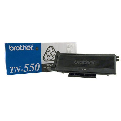 Brother TN-550 5240 5250 5280 8060 8065 8670 Toner -Cartridge (Black) in Retail Packaging