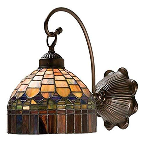 Meyda Tiffany 18689 Tiffany Candice Wall Sconce, 8" Width