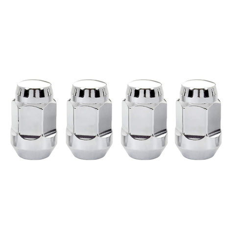 McGard 64010 Chrome Bulge Cone Seat Style Lug Nuts (1/2" - 20 Thread Size) - Set of 4