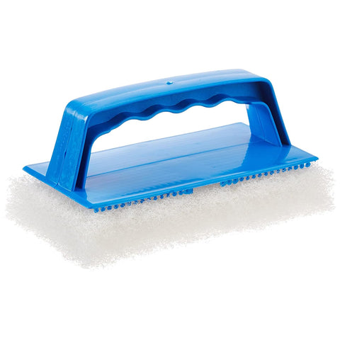STAR BRITE Scrub Pad with Handle (Fine) White (040129)