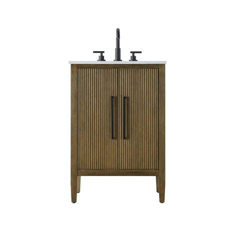 Elegant Kitchen and Bath 24" Single Bathroom Vanity in Hazel Oak