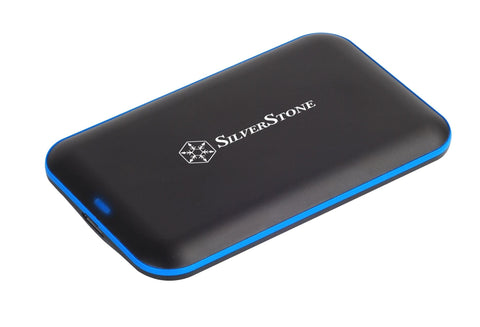 SilverStone Technology 5Gbits USB 3.0 Super Speed Enclosure for 2.5-Inch SATA SSD/HDD TS04B (Black)