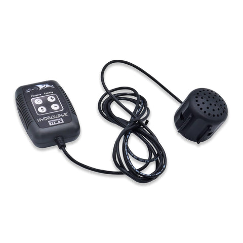 HYDROWAVE Walleye Mini Electronic Fishing Call Package for Docks and Small Boats - Passive and Frenzy Sound Modes - Stimulate Stimulate a Feeding Frenzy and Attract More Fish Black
