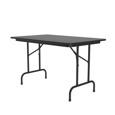 Correll 30"x48" Commercial Duty Folding Table, Montana GranitePressure Laminate Top, 3/4" Core (CF3048PX-55)