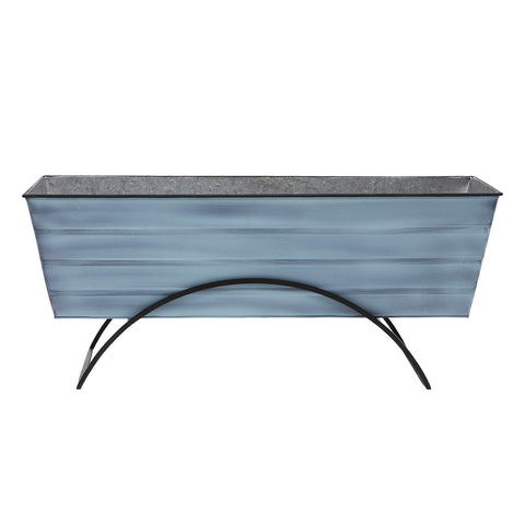 Achla Designs Odette Stand with Large Blue Flower Box