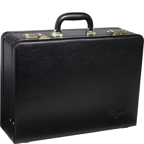 Amerilether Large Expandable Faux Leather Attachè Case (#2894-9)