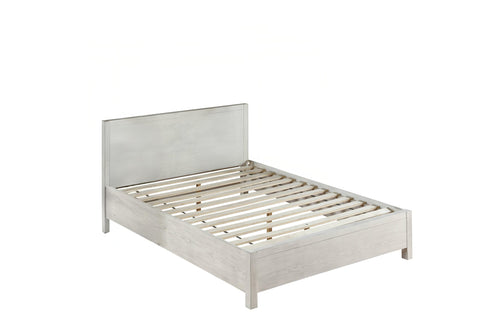 Acme Celerina Queeen Bed in Weathered White