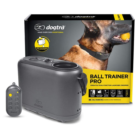 Dogtra Ball Trainer PRO Rechargeable 100-Yard Dual-Function Launcher/Dropper for Immediate Rewarding Training