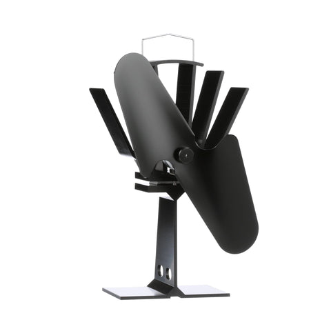 Ecofan Original Heat Powered Stove Fan - Powerful Classic Design, High Performance, Perfect for Wood Stoves, 100 CFM - Circulates Warm Air Efficiently & Reduces Fuel Cost