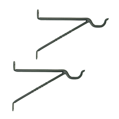 Achla Stainless Steel & Wrought Iron 2-Pack Square Lantern Hook