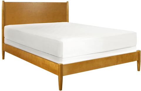 Landon King Bed Mahogany - Headboard, Footboard, Rails