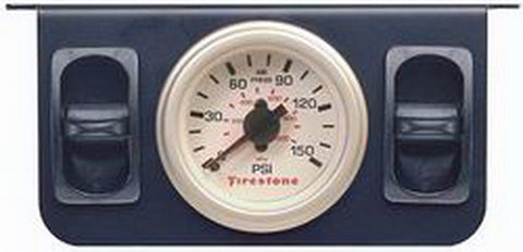 Firestone 2260 White Metal Dual Gauge