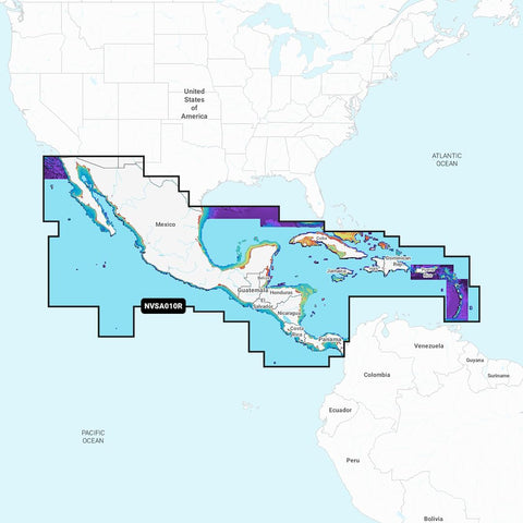 Garmin Navionics Vision+ Central America Caribbean Map [010-C1451-00]
