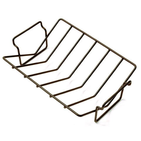 Norpro Nonstick Roasting Rack Heavy Duty | Extra Large 13" x 10" | 1-Count, Black, 1 EA