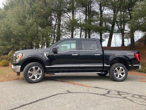 QAA MI61316 is a 12 Piece Stainless Steel Body Molding Insert Trim Kit, 1.5" Width That is Compatible with The Ford F-150 Crew Cab 5.5' Bed 2021-2022