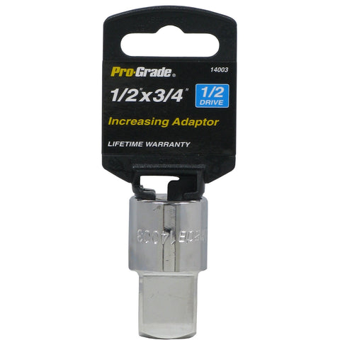 1/2" DR. 1/2" (F) X 3/4" (M) INCREASING ADAPTOR
