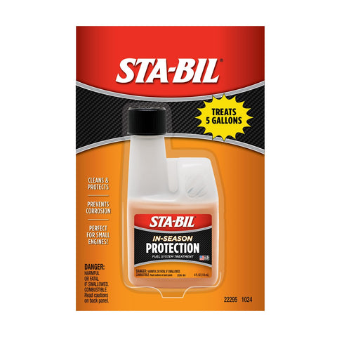 STA-BIL 360 Protection Ethanol Treatment & Fuel Stabilizer - Full Fuel System Cleaner - Fuel Injector Cleaner - Increases Fuel Mileage - Protects Fuel System - Treats 5 Gallons - 4 Fl. Oz. (22295)