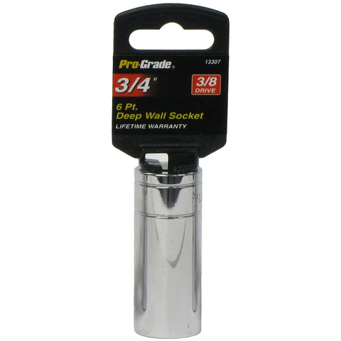 Pro-Grade 13307 3/8-Inch Drive with 6 Point Deep 3/4-Inch Socket