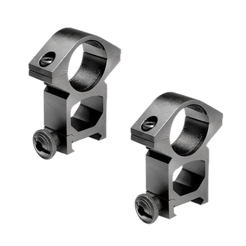 BARSKA Extra-High Dovetail Weaver Style Riflescope Rings, 30-mm , black