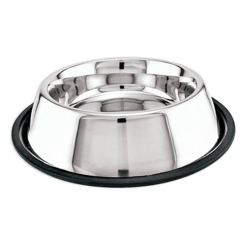 ProSelect Stainless Steel X-Super Heavyweight Non-Tip Pet Bowl, 6-1/2-Inch, 1-Quart