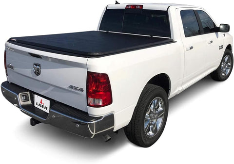 LEER Latitude Soft Folding Tonneau Cover, Fits 2019-2026 Ram with 5'7" Truck Bed