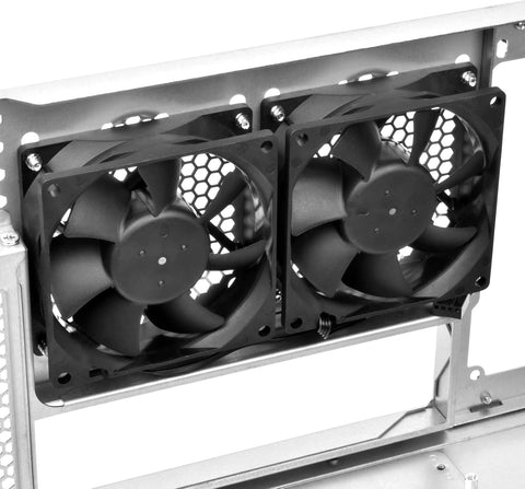 SilverStone Technology RM44 4U Rackmount Server Chassis with Enhanced Liquid Cooling Capability (up to 360mm Radiator), SST-RM44