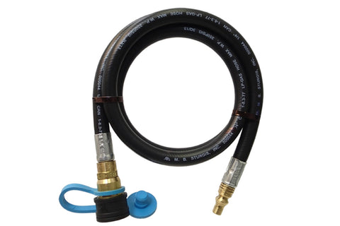 Mb Sturgis 10039572MB Dual Qd Hose. Male Qd Plug X Femal