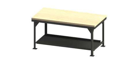 Durham HDWB-MT-3672-95 Workbench with Maple top, 72 x 36