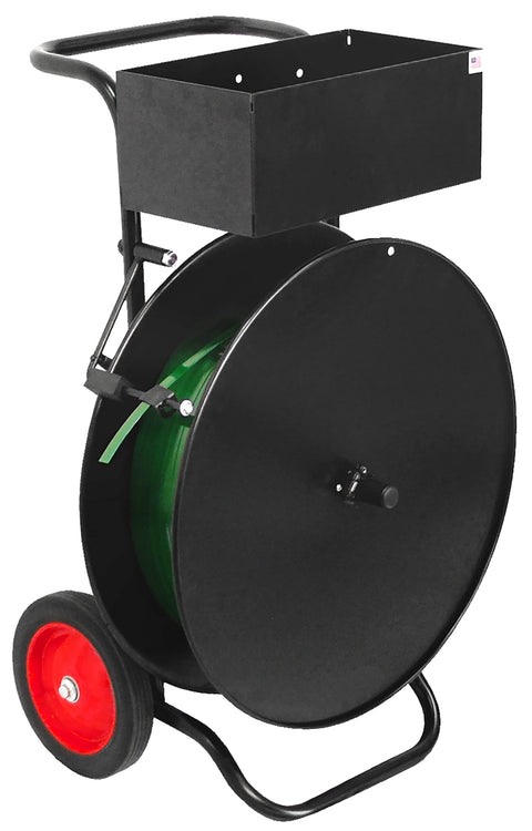Heavy Duty Steel & Poly Strapping Dispenser - Fits Standard 16" ID x 3" & 6" Wide Coils - EP-3080 - Made in USA