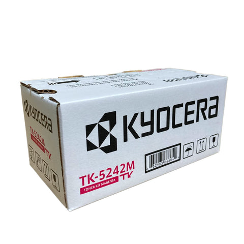 KYOCERA TK-5242M Magenta Toner Cartridge for M5526cdw/ P5026cdw Model Laser Printers (1T02R7BUSV)