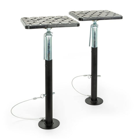 Camco Eaz-Lift RV Patio Supports - Provide Your RV Patio Additional Support - Compatible with Toy Haulers and Flat Bottom Slide-Outs (48869)