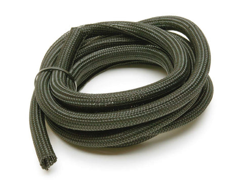 Painless Performance 70902 PowerBraid Split Braided Sleeving, 1/2" Diameter, 10' Length, Black