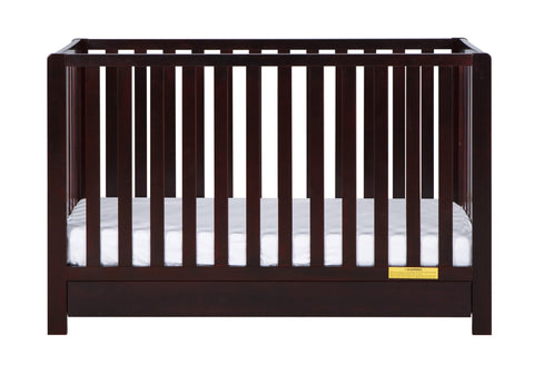 AFG Emma 4-in-1 Convertible Crib with Drawer Espresso