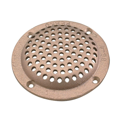 Perko 0086DP4PLB 4" Round Bronze Strainer
