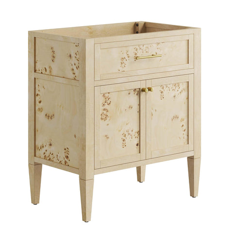 Modway EEI-6138-BUR Elysian 30" Bathroom Vanity Cabinet (Sink Basin Not Included), Burgundy