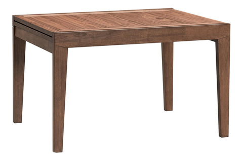 Acme Mayah Wood Rectangular Extendable Dining Table in Walnut Finish