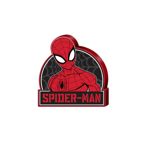 Silver Buffalo Spider-Man Large Die Cut MDF Box Wall Sign, 7.05” x 1.18” x 7.32”