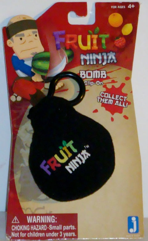 Jazwares Fruit Ninja Bomb Plush Clip On