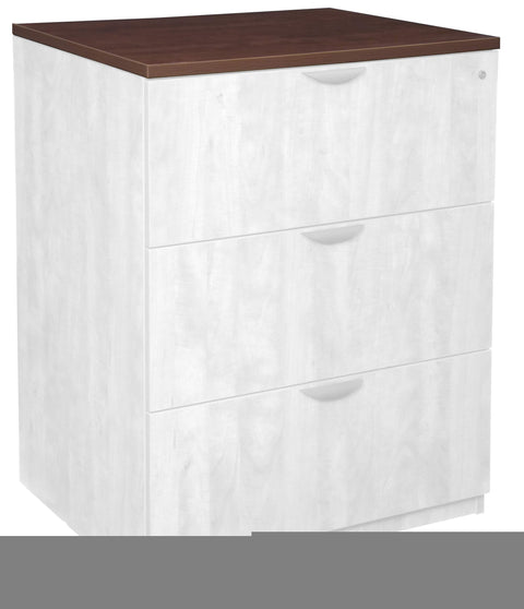 Regency Legacy Top Only for Standing Desk/Storage Unit, 36" x 23", Cherry