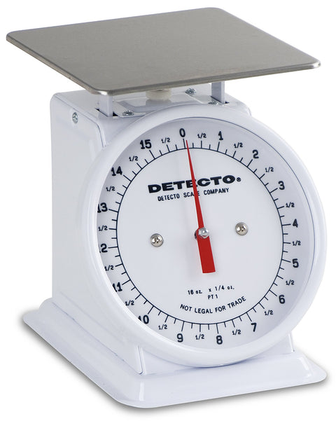 Top Loading Fixed Dial Scale, 5.75" x 5.75", 16 Oz Capacity