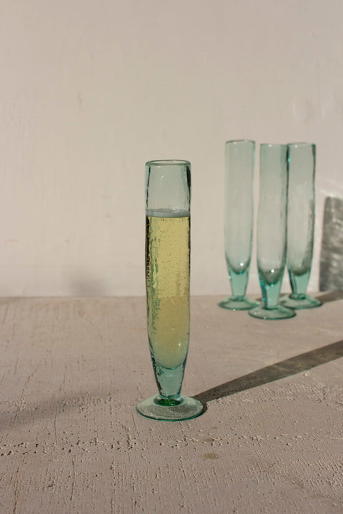TALL RECYCLED CHAMPAGNE FLUTE