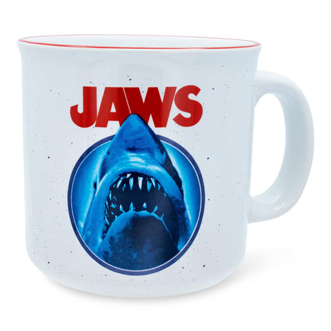 Silver Buffalo Jaws You're Gonna Need a Bigger Boat Ceramic Camper Mug, 20 Ounces